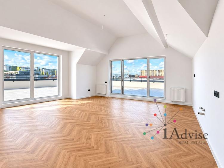 PENTHOUSE EXCLUSIVIST – 4 CAMERE | 101,27 mp utili + 107,69 mp TERASĂ