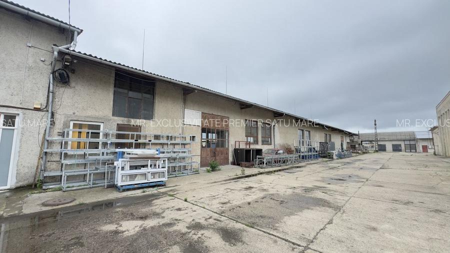 Clădire Industrială Hală Producție, Depozitare, Birouri-Teren 3140 mp - Carei - 12