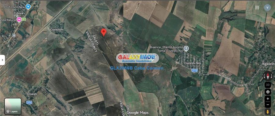 De vanzare teren agricol, extravilan in Loc. Balasesti, Jud. Galati - 2