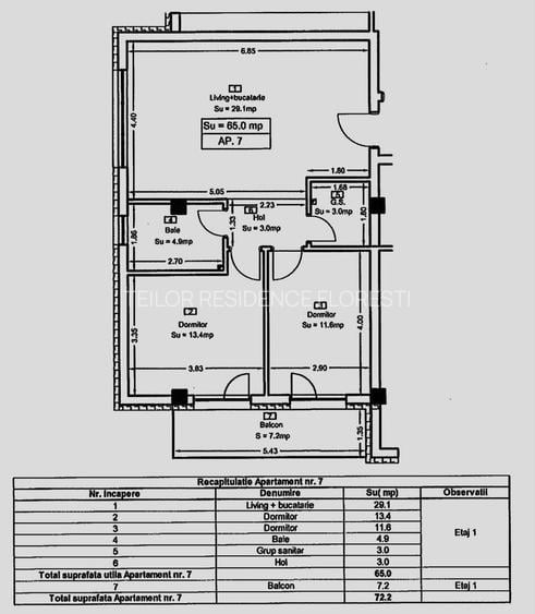 Ap 7 C5 Tautului Residence Park Parcul Poligon Sub Cetate - 19