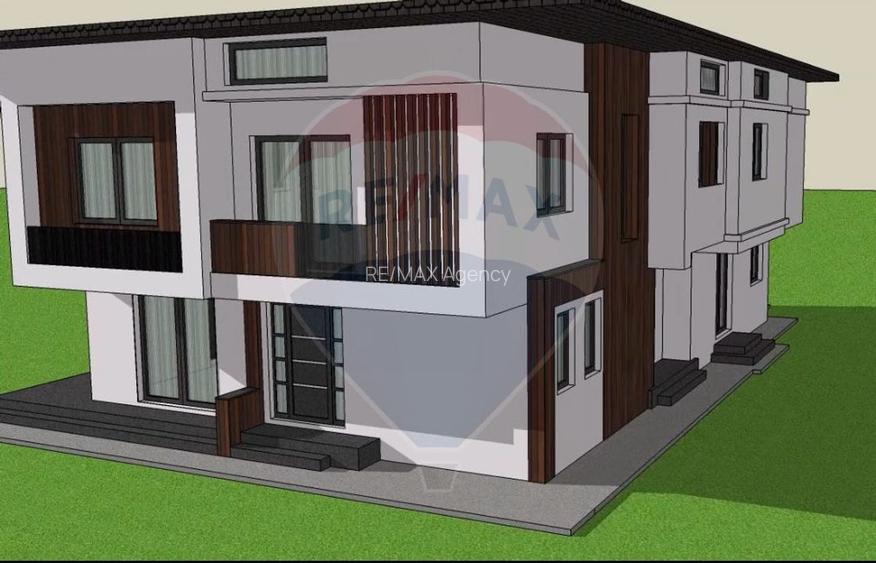 Casă / Vilă noua, arhitectura moderna, cu 4 camere de vânzare - 33