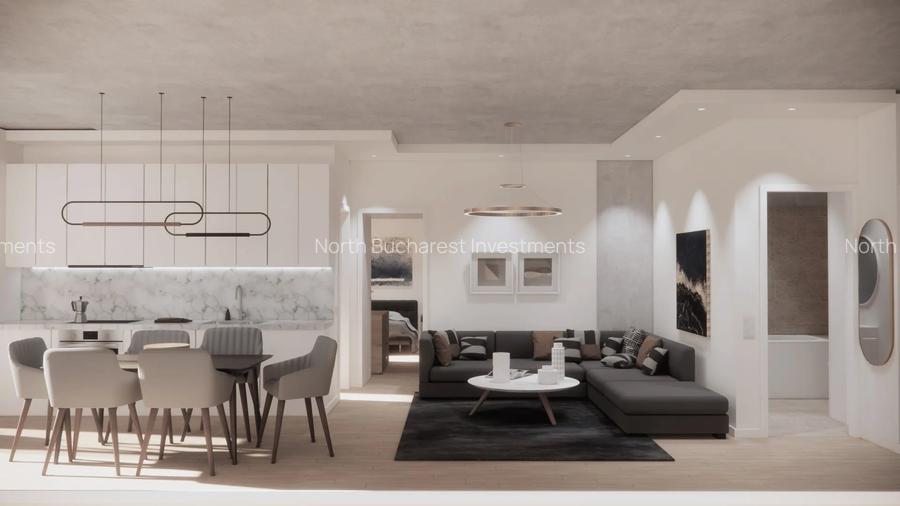 Apartament nou 2 camere | Zonă pietonală, locuri de joacă | Pipera - 15