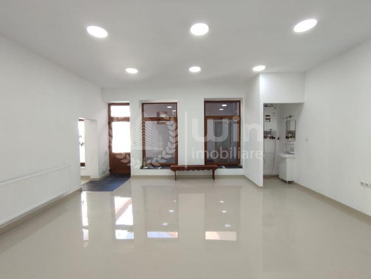 Spatiu comercial cu 2 incaperi | Tavan Inalt | Finisat | Ultracentral