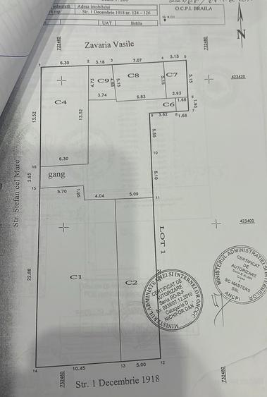 Spatiu comercial de inchiriat ultracentral in Braila, 1 Decembrie 1918