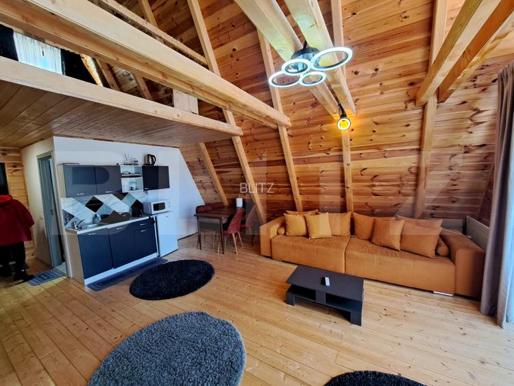 Oportunitate de investiție – 3 Cabane A-Frame la cheie în Moieciu - 9