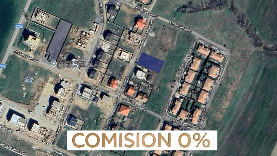 COMISION 0 | Teren intravilan | 840 mp | FS 20 m | Mosnita Noua