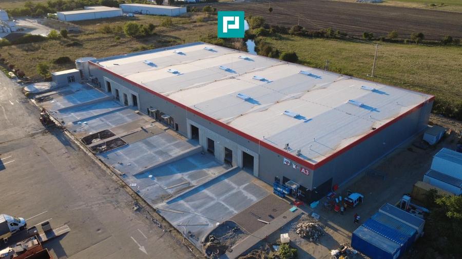Hală nouă clasa A în parc industrial Arad