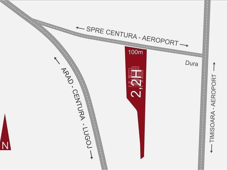 TEREN INDUSTRIAL/COMERCIAL ZONA AEROPORT
