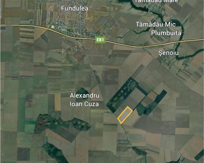 Vanzaren teren Fundulea - A2, Calarasi