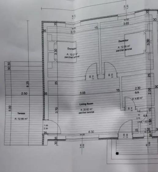 Apartament in casa pe 1 nivel- curte 80 mp Crevedia Kaufland