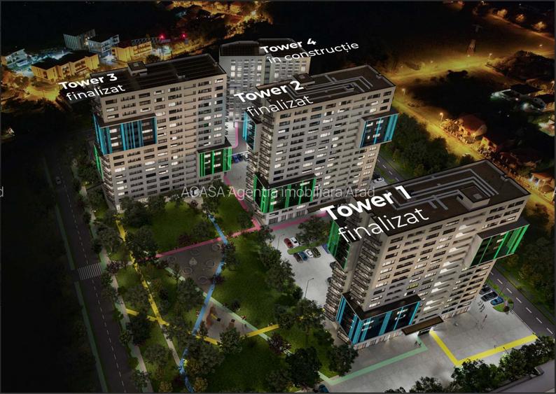 Apartament cu 3 camere in X-city Towers Direct de la dezvoltator - 7