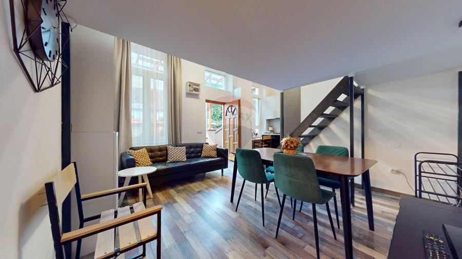 Apartament în vilă de închiriat în Brașov, complet mobilat și utilat