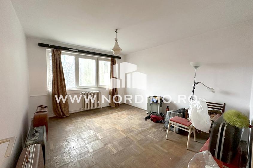 Apartament cu 3 camere + balcon, semidecomandat, 61mp, Calea Giulesti