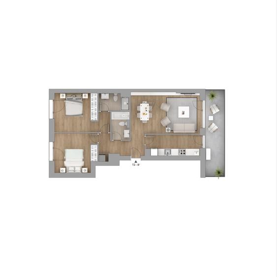Apartament 3 Camere- Vivenda Prime-HERCESA
