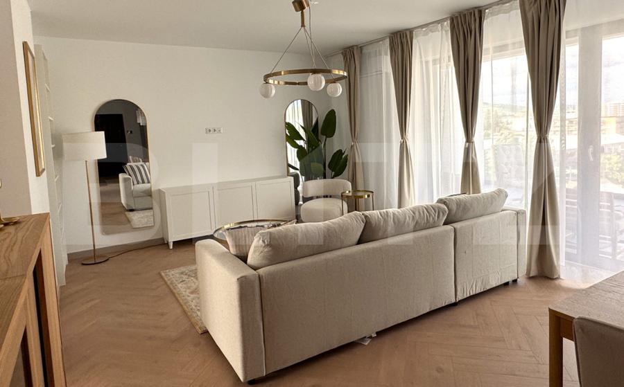 PENTHOUSE Exclusivist, mobilat, 3 camere, 2 terase panoramice, zona Liberatii