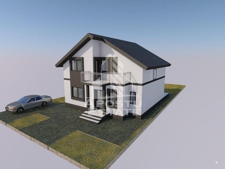 Casa individuala, 5 camere, 465mp teren, in Sanandrei