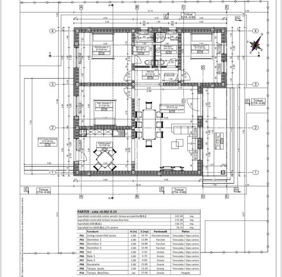 CASA LA SOL CUMPANA | TOATE UTILITATILE | 3 DORMITOARE |CURTE GENEROASA