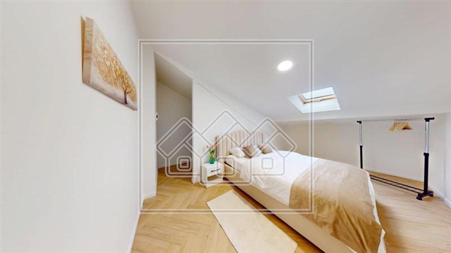 Penthouse 5 camere, 3 bai, mobilat si utilat, disp imd, TVA inclus