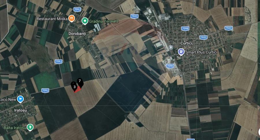 Teren extravilan 46,300mp Curtici
