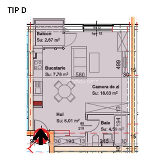 Garsoniera de vânzare, High Garden East | Aproape de Obor și Veranda Mall - 1