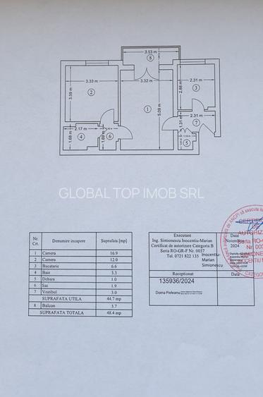 Apartament 2 cam cartier Titan, zona Potcoava , parc IOR - 6