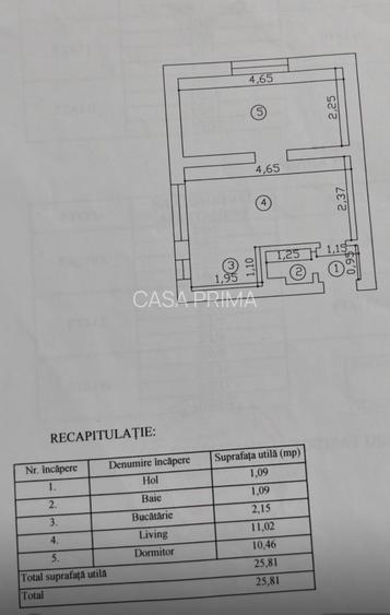 Apartament 2 camere Podu Ros-Socola, etaj intermediar - 4