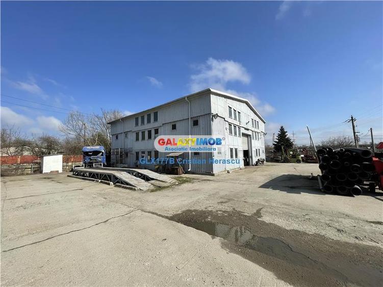 Hala 400 mp Pod Rulant 2T Birouri 100 mp Platforma Betonata 2500 mp