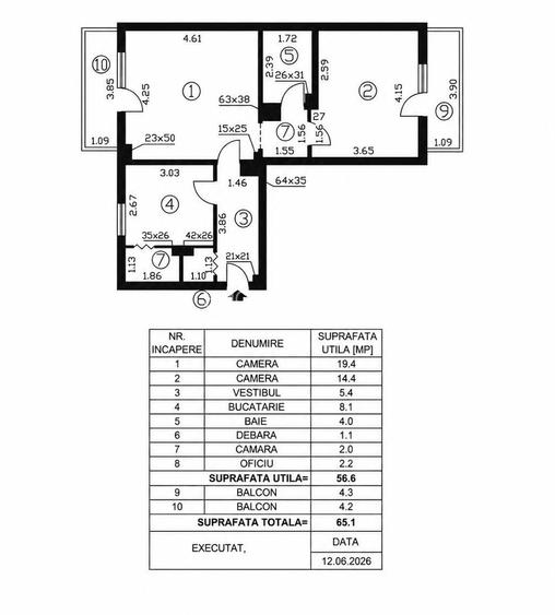 Apartament 2 camere | Baicului – Doamna Ghica - 9