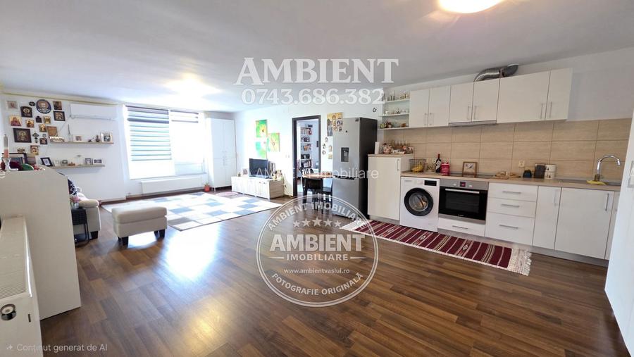 Apartament cu 2 camere tip ”open-space”, mobilat și utilat, zona CRUCEA GĂRII; - 3