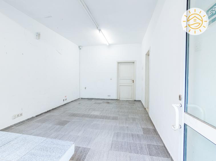 Spatiu comercial Zona Florilor cu vitrina la strada
