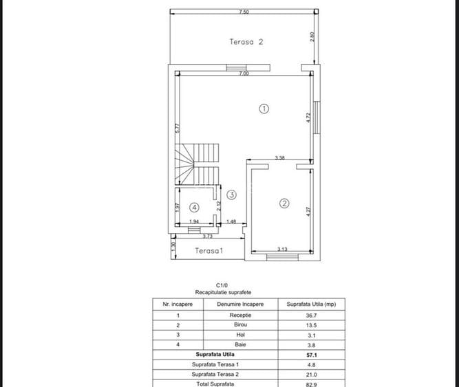 Casa Valea Lupului, 112 mp, curte 336 mp, AC, alarma - 14