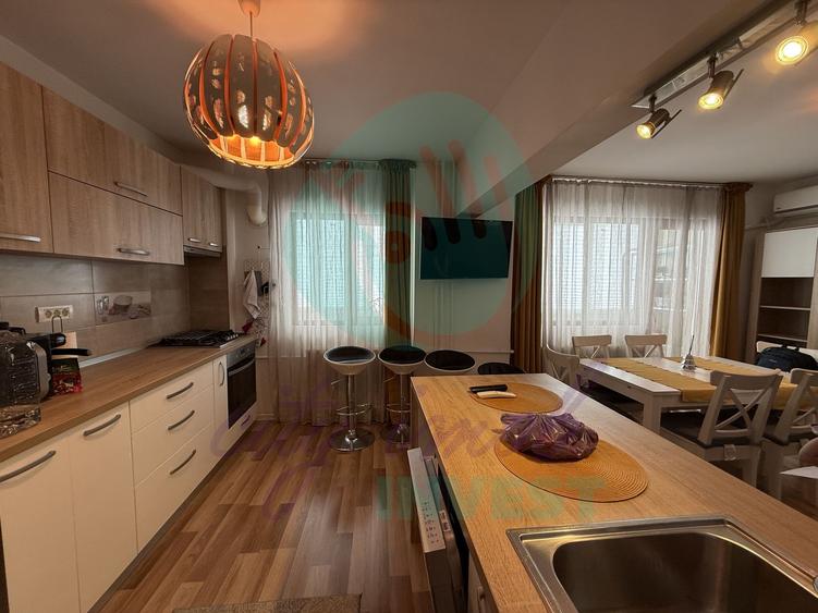 4 camere renovate, balcon generos, 4 min Metrou Obor