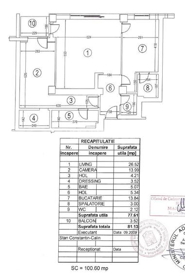 Apartament cu 2 camere in complex cu piscina si sala fitness - 1