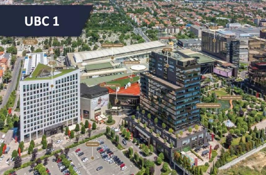 United Business Center 1, Central, 200 - 2500 mp 0% comision!