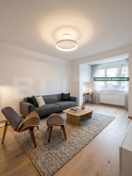 Apartament 2 camere, 53 mp, zona Tudor