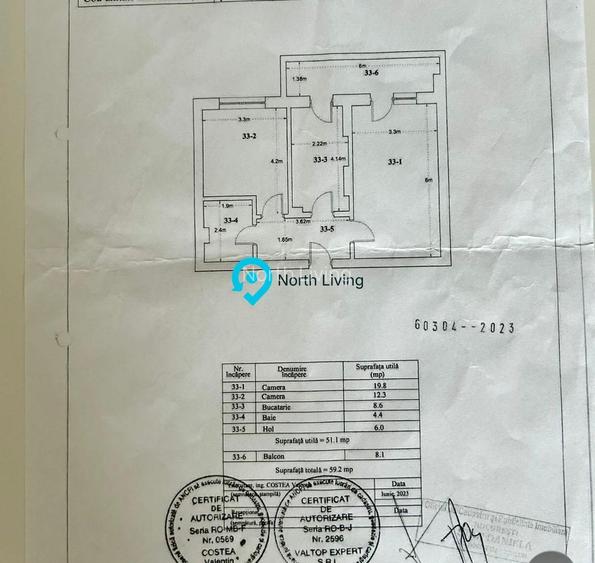 Apartament 2 camere | Titanul Nou - 10