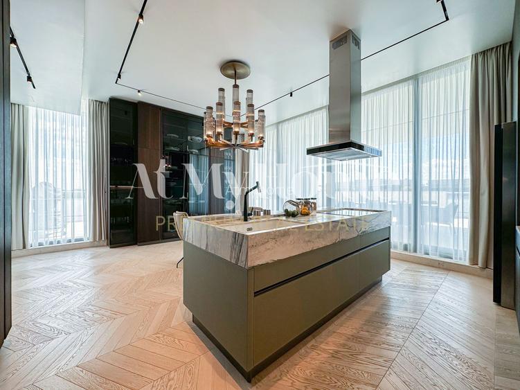 Penthouse Ultra Luxury cu 5 camere,  complet renovat,2 parcari,boxa,terase 195mp - 23