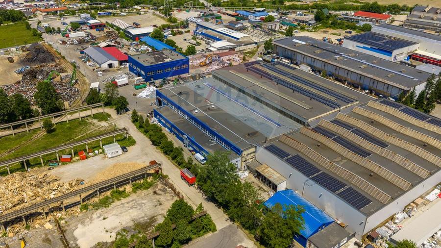 Hală industrială de vânzare în Brașov 1.777 mp, 2.000kW, teren 4.800