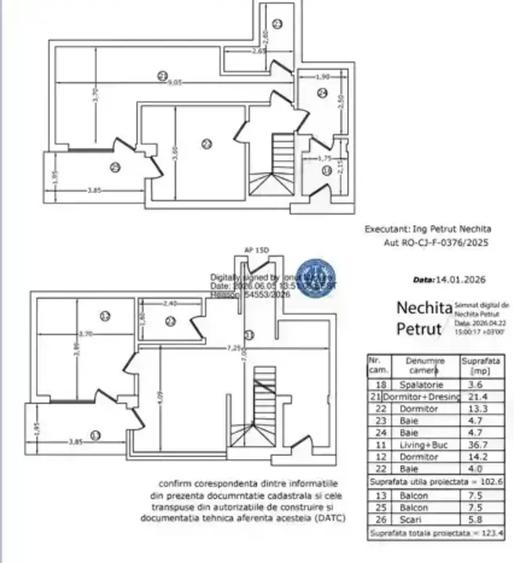 Duplex 4 camere 123,4mpI Bloc nou I Metrou Bucur Obor Icomision 0% I