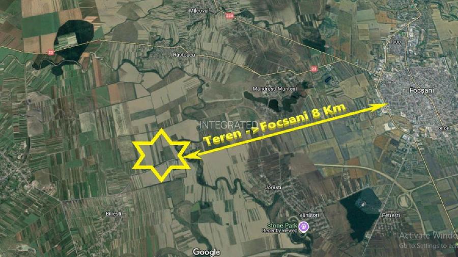 Teren intravilan 55.000 Mp Vanatori - Vrancea - 2