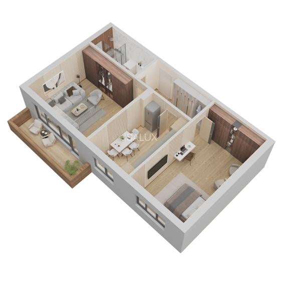 Randament excelent la 2 Camere 73.59 mp locatie Premium in zona Mall Coresi - 5