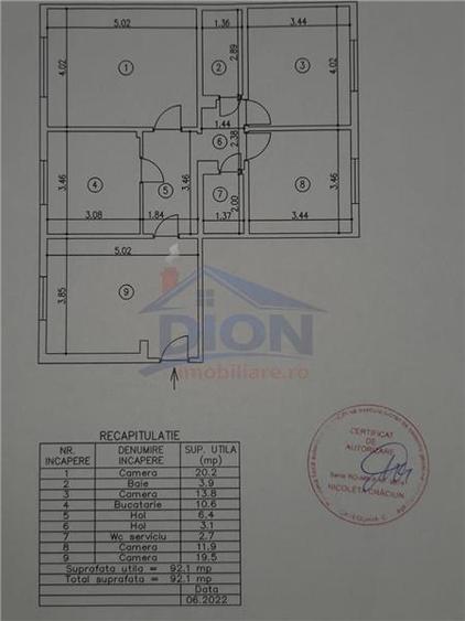Metrou Brâncoveanu – Parc Tineretului Ap 4 cam| 92 mp | Parter înalt |