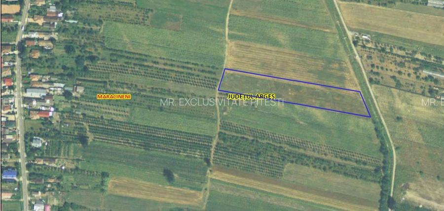 Teren intravilan 7.545 mp în ideal rezidențial sau hale - 3