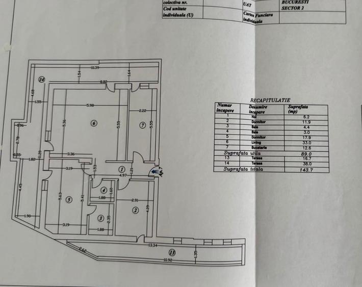Veranda Mall / Penthouse Spațios cu Terasa + Parcare / Bloc Boutique 2021