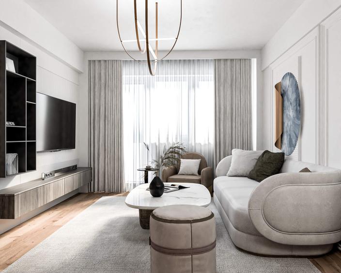 Apartament 3 camere/81mp/2bai/RATE LA DEZVOLTATOR/ETAJ 1