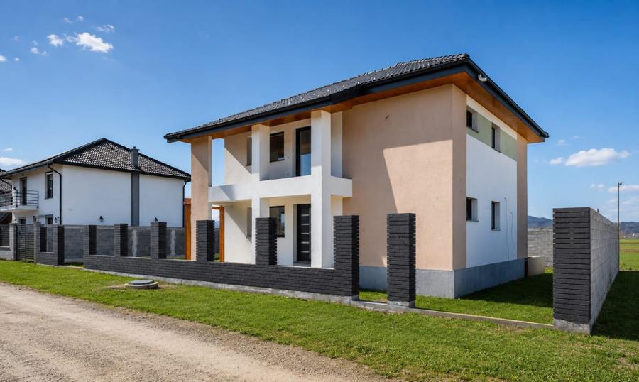 Casă individuală nouă , 497 mp teren , Cristian , Comision 0%