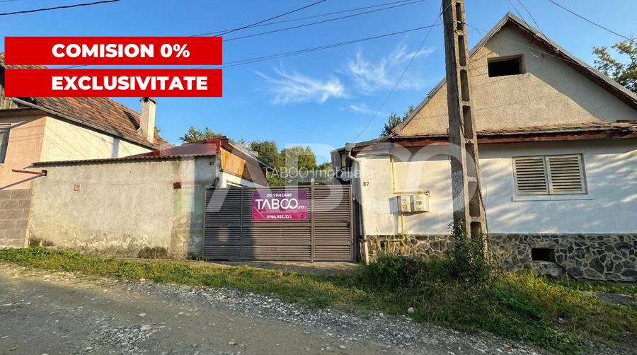 Casa din 2 corpuri individuala COMISION 0% curte 900mp in Cisnadioara - 2