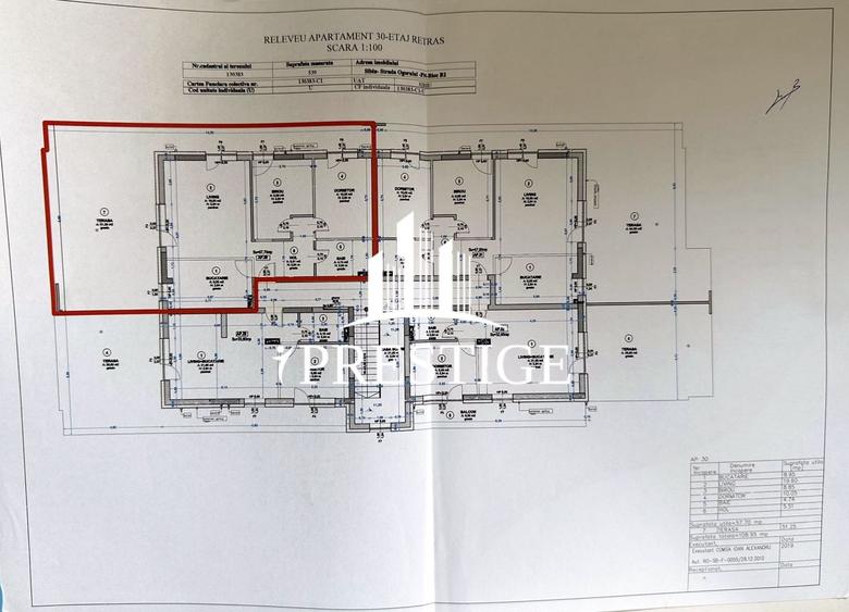 PENTHOUSE CU TERASĂ 50 MP | 3 CAMERE | 2 LOCURI PARCARE | TURNIȘOR