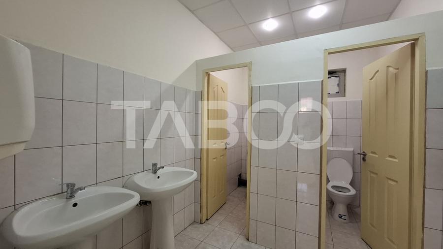 Spatiu comercial cu 2 camere 132 mpu parter cu vad auto Turnisor Sibiu