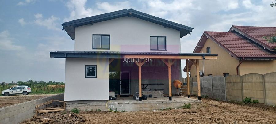 Săbăreni, casă p+1E+m, 5 camere, 3 bai, terasă acoperită, CT - 5